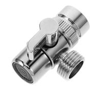 LIFKOME Faucet Hose Adapter for Washing Machine Sink Diverter Valve Compact Connector for Portable Washer Easy Install Leak-Resistant Kitchen and Garden Tap Splitter