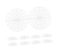 LIFKOME Fermentation Weights for Jars Round Pickling Press Plate with Ergonomic Handle Fermenting Presser for Wide Mouth Mason Jars for Kimchi Sauerkraut and Vegetable Pickling