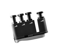 LIFKOME Finger Trainer for Guitar Piano Ergonomic Design Hand Exerciser Portable Finger Force Tension Trainer for Musicians Black for Strength and Independence