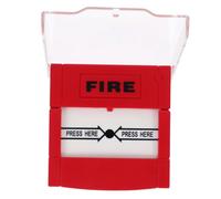 LIFKOME Fire Alarm Button Manual Reset Quick Response Emergency Call Point for Seniors Home Use Fire Emergency Test Call Button for Elderly Wall Mounted