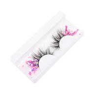 LIFKOME Fluorescent Glitter Fake Eyelashes for Women Volume Dramatic Decorative Luminous Strip Lashes for Eye Shapes Easy to Wear False Lashes for Night Stage Makeup