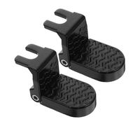 LIFKOME Folding Rear Bicycle Pedals Non-slip Foot Pegs for Mountain Bikes Rear Seat Footrests for Two-person Riding Stable Large Wheel Design for Urban Commuting and Off-road Cycling