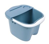 LIFKOME Foot Bath Tub Capacity Thickened Foot Soaking Basin with Massage Function for Home Relaxation and Circulation Improvement Blue Washing Basin with Stable Bottom for Comfortable Spa
