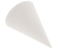 LIFKOME Geometric Cone Sculpture Model for Sketch Practice, Drawing Shape Teaching Aid, Miniature Plaster Statue for Art Education and Craft Display