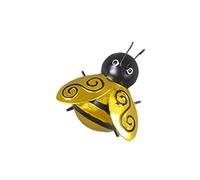 LIFKOME Golden 3d Bee Model Wall Hanging Iron Sculpture Delicate Casual Bee-shaped Metal Wall-mounted Decoration for Store and Other Places