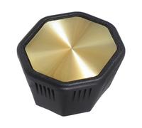 LIFKOME Golden Plastic Badminton and Tennis Racket Handle Cap with Lightweight, Compact Design and Simple Installation, for Racket Bottom Protection and Grip Maintenance