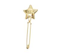 LIFKOME Golden Stainless Steel Tea Infuser with Handle Creative Moon Star Design for Loose Leaf Brewing and Practical Tea Strainer