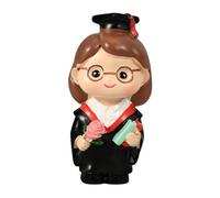 LIFKOME Graduation Cake Decoration Resin Figurine Topper Dessert Ornament for Graduation Party Supplies for College and High School Celebrations