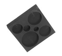 LIFKOME Graphite Bar Casting Mold with Six Oil Groove High Heat Resistant Metal Ingot Casting Mold for Gold Silver Aluminum Copper Brass Refining Precision Craftsmanship for Purity and
