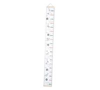LIFKOME Growth Chart Wall Hanging for Kids Height Measurement Baby Growth Chart Canvas Ruler East African Savannah Print 20x200cm for Nursery and Playroom Decor