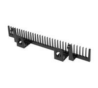 LIFKOME Hair Extension Display Rack with Suction Cup Multi-angle Organizer for Wigs and Braiding Extensions Protective No-punch Wall Mount Stand Elegant Black Salon Storage Holder