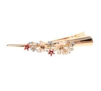 LIFKOME Hair Stability Clip Metal Flower Vintage Duckbill Design with Alloy Large Size Zinc Accessory for Women for Daily Wear Parties