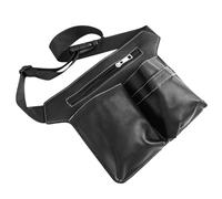 LIFKOME Hairdressing Tool Organizer Bag PU Waist Pouch Shockproof Storage for Professional Stylists and Personal Use with Comfortable Grip and Convenient Pockets