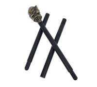 LIFKOME Halloween Egyptian Scepter Lightweight Plastic Staff Costume Prop for Boys and Mystical Ancient Pharaoh Walking Stick Accessory for Cosplay Party Trick Treating and Detailed Design