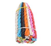 LIFKOME Handmade Tibetan Meditation Rope Incense Natural Yoga String for Indoor Purification Traditional Rope Incense with Mixed Scents for Relaxation and Spiritual Aromatherapy