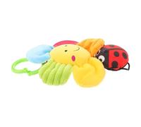 LIFKOME Hanging Flower Musical Detachable Plush Wind Bell for Cribs Strollers Enhances Color Cognition Grip Development Simple Installation Versatile Design Crib