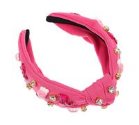 LIFKOME Heart Crystal Rhinestone Headband for Women Valentines Day Decorations Cute Candy Headband Wings and Heart Letters