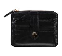 LIFKOME Heart Stitch Small Wallet Multi-Card Slot Change Purse for Women Black Fashion Handbag Versatile Coin Bag Suitable for Daily Use and Party