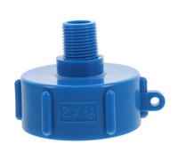 LIFKOME Heavy Duty IBC Tote Valve Adapter Coarse to Fine Thread Converter Leakproof Water Tank Connector for Garden Hose Compatible with Chemical Food Pharmaceutical Industry
