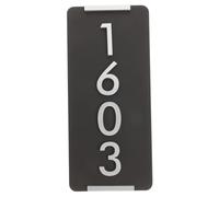LIFKOME House Number Plaque Weather-resistant Address Sign for Doors Mailboxes Offices Hotels Read No Outdoor Wall Mount