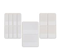 LIFKOME Index tabs 280pcs White Sticky Index Tabs, BOPP Material, Easy to Paste, Scratch-Resistant, for Reading Notes at Home and School