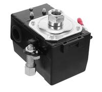 LIFKOME Industrial Air Compressor Pressure Switch Psi Adjustable Horizontal Design with Handle for Space Saving and Heavy Duty Applications
