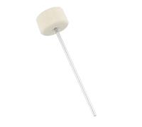 LIFKOME Jazz Drum Pedal Hammer Beater with Shaft for Drum Kit Drummers Fast Response and Percussion Instrument Accessory in White