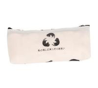 LIFKOME Kawaii Cat Pencil Case for Students, White 3D Multifunctional Portable Pencil Pouch Storage Compartments for School and Office Use