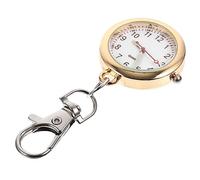 LIFKOME Keychain Watch Boys Watch Simple Style Zinc Alloy Portable Accurate Timing Compact Size 7.5X3X1Cm