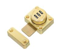LIFKOME Keyless Mechanical Password Cabinet Lock Zinc Alloy Combination Latch for Wardrobes Shoe Cabinets Anti-Theft Privacy Protection Home Office Security