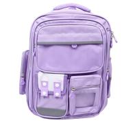 LIFKOME Large Capacity Bookbag for Oxford School Backpack with Multiple Pockets Stylish Kawaii Design for Elementary to High School Students Travel and Study Bag for Teens and Women