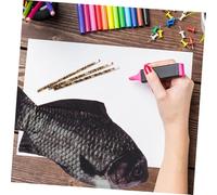 LIFKOME Large Capacity Fish Shape Pencil Case Washable Stationery Pouch Organizer for Boys Cute Animal Pen Holder for School Study Supplies