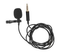 LIFKOME Lavalier Microphone 3.5mm Clip-on Recording Mic for Interviews Livestreaming and Lectures 1.5m Shielded Cable Omnidirectional Compatible Smartphones and Pcs