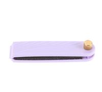LIFKOME Lavender Acoustic Guitar Mute Noise Reduction Training Tool Stylish Plastic Sponge Copper Instrument Accessory for Practice Sessions on The Go Musicians