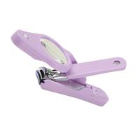 LIFKOME LED Magnifying Glass Nail Clippers for Men Women Portable Stainless Steel Toenail Cutter with Non-Slip Handle for Precise Nail Trimming at Home Professional Use