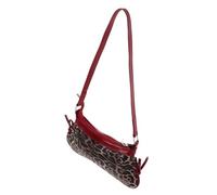 LIFKOME Leopard Print Crescent Bag Elegant Underarm Shoulder Bag for Women Versatile Crossbody Handbag for Casual and Formal Events with Practical Interior Organization