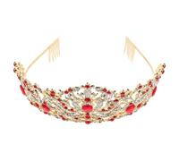 LIFKOME Lightweight Bridal Crown Rhinestone Tiara Headband for Women Comfortable Wedding Hair Accessory Prom and Birthday Party Queen Crown