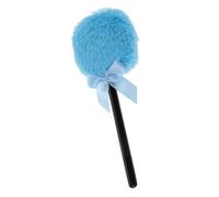 LIFKOME Lollipop Shaped Powder Puff with Long Handle Soft Fluffy Cosmetic Applicator for Loose Face and Body Powder Absorption Gentle Makeup Tool for Women