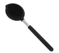 LIFKOME Long Handle Silicone Bath Brush Dual Sided Body Scrubber for Gentle Exfoliation for and Reaching Your Back Soft Texture Bathroom Body Cleaning Tool
