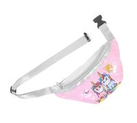LIFKOME Lovely Unicorn Fanny Pack for Girls Versatile Waist Bag with Sparkling Design for Boy Girl Travel Daily Outings and Active Play