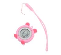LIFKOME Luminous Stretch Nurse Watch Cute Cartoon Design Silicone Band Hanging Digital Watch for Nursing Students