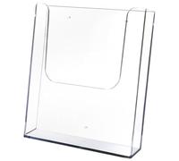 LIFKOME Magazine Stand File Organizer for Office Use with Ps Material and Mounting Screws, Modern Design Pamphlets Display Stand for Organizing Catalogs and Mail