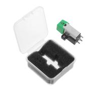 LIFKOME Magnetic Turntable Cartridge with Stereo Stylus Play Replacement Compatible with Phonographs Green