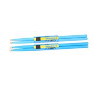 LIFKOME Maple Drumsticks 5a Blue Wood Drum Sticks Set 4pcs Percussion Instruments Stick for Drummers and Music Performance