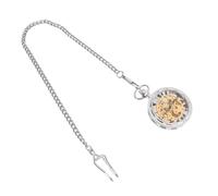 LIFKOME Mechanical Pocket Watch Vintage Style Hollow-Out Design Manual Winding for Family and Friends