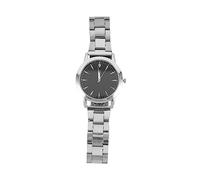 LIFKOME Men’s Wrist Watch Steel Band Quartz Luminous Black Dial Casual Fashion Watch for Work and Leisure
