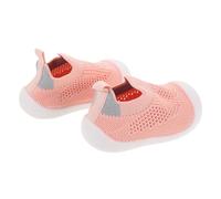 LIFKOME Mesh Walking Shoes for Soft Breathable Sneakers Lightweight Non-Slip Training Shoes for Spring Summer Indoor Outdoor Use Pink