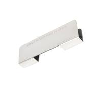 LIFKOME Metal Drum Hoop Protector Clip for Wood Hoops Silver Single Drum Accessory Suitable for Studio and Live Performance