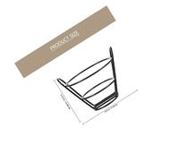 LIFKOME Metal Fried Food Basket for Snacks and French Fries Iron Wire Deep Fry Basket with Hollow Design Capacity Holder for Home Restaurant and Party Serving