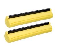 LIFKOME Microfiber Mop Clothing Clothes 2Pcs Roller Mop Head Refills Absorbent Mop Head PVA Sponge Mop Head Replacement Mop Pads Cleaning Mop Parts 27cm Microfiber Mop Floor Mops